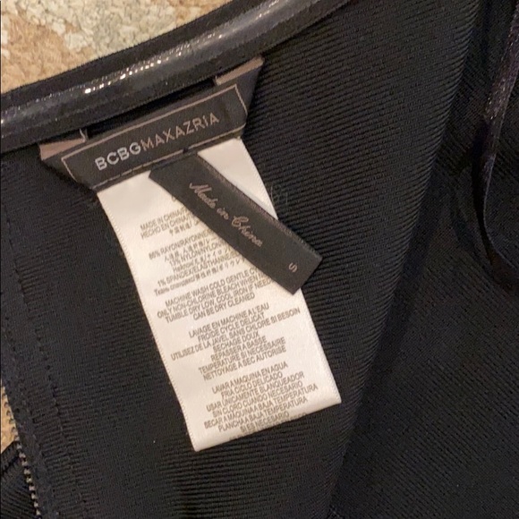 BCBG little black strapless dress - Picture 6 of 6